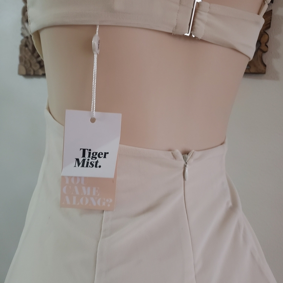 Tiger Mist Cream Mini Dress - Picture 5 of 10